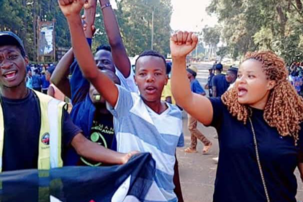 Youths Call For Release of Youth President Njeri Mbogo