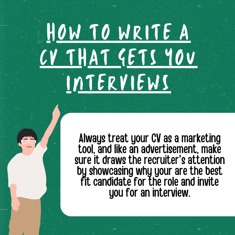 How To Write A CV That Gets You More Interviews