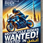 Motorcycle Riders Jobs in Dubai - 600 positions