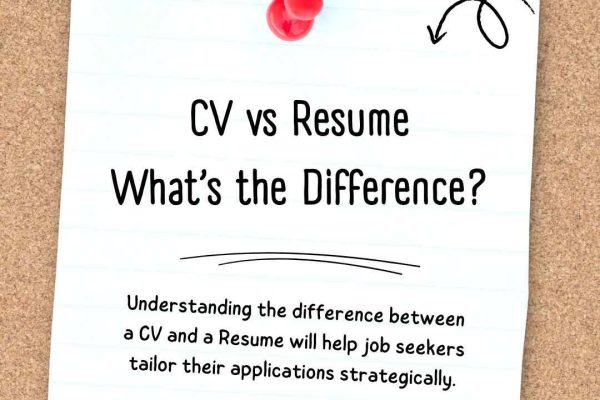 CV vs Resume – What’s the Difference?