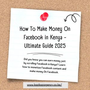 How to Make Money on Facebook in Kenya