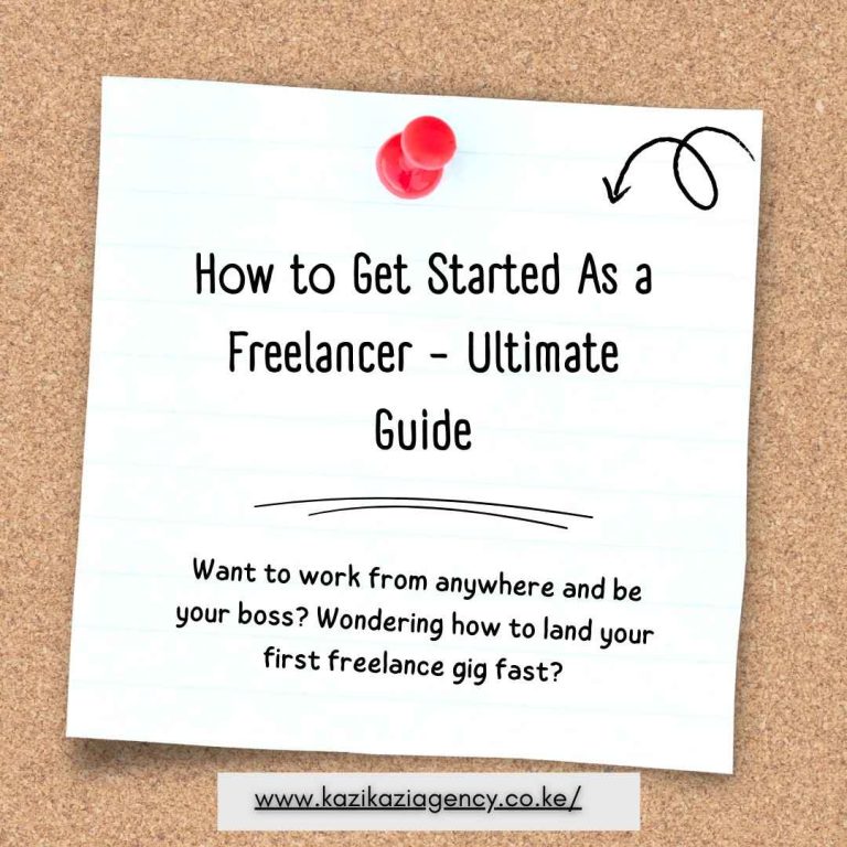 How to Get Started As a Freelancer